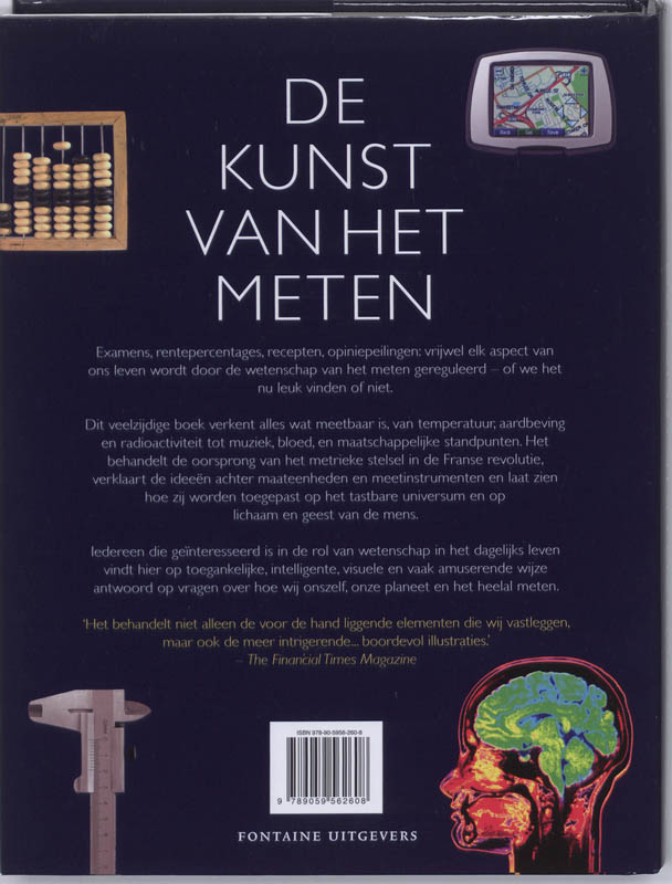 De kunst van het meten achterkant
