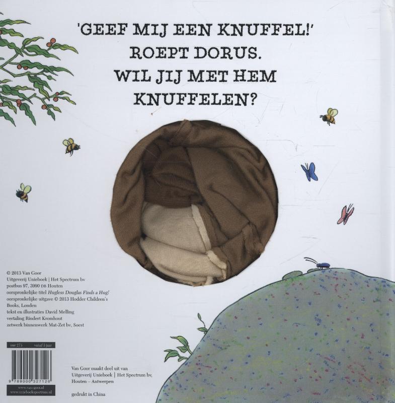 Geef mij een knuffel! / Dorus achterkant