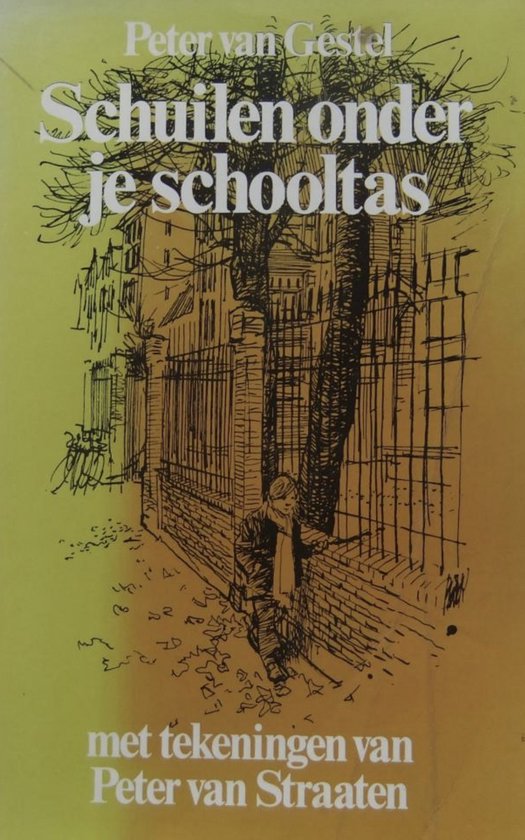 Schuilen onder je schooltas