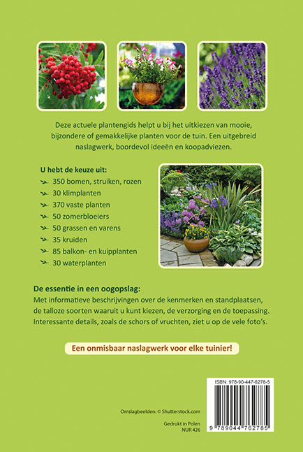 De complete tuinplantenwijzer achterkant