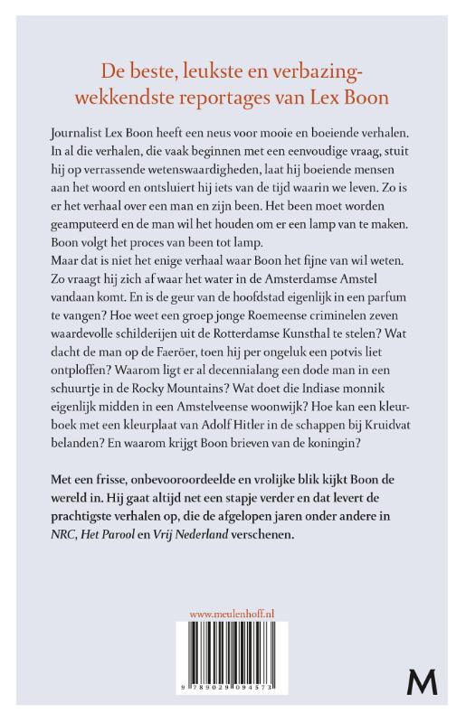De man die van zijn been een lamp maakte achterkant