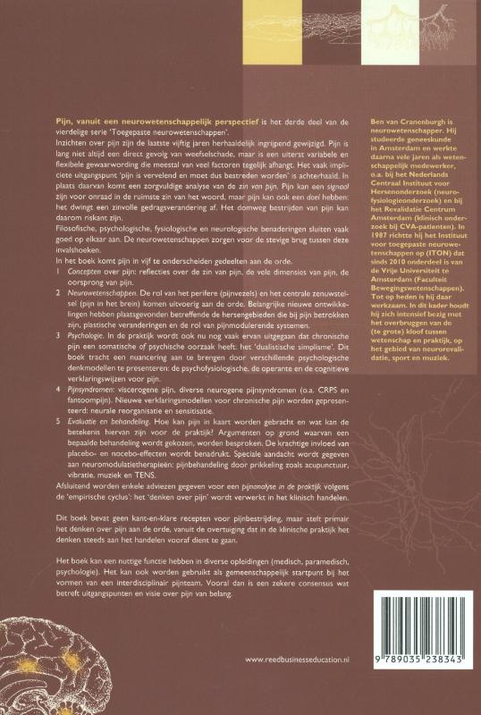 Pijn / Toegepaste neurowetenschappen / 3 Pijn / Toegepaste neurowetenschappen / 3 achterkant
