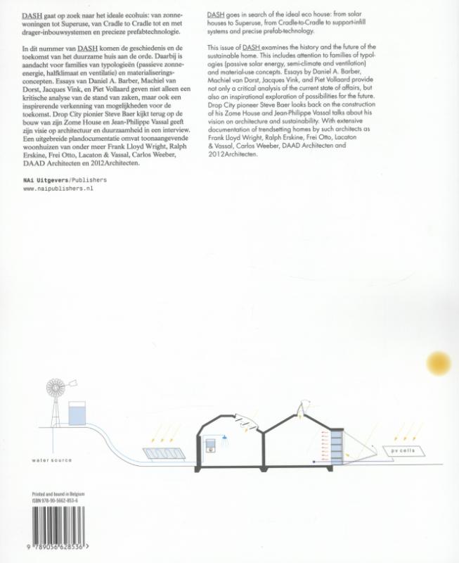 Delft architectural studies on housing 7 -   DASH: Het eco-huis/The Eco-house achterkant