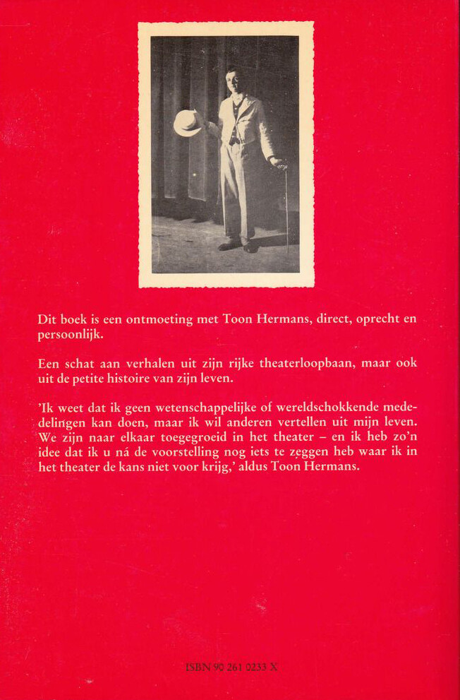 Verhalen uit mijn leven achterkant