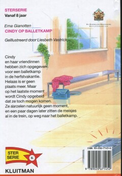 Cindy op balletkamp / Sterserie achterkant