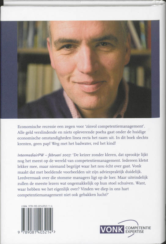 Neem nooit competente mensen aan achterkant