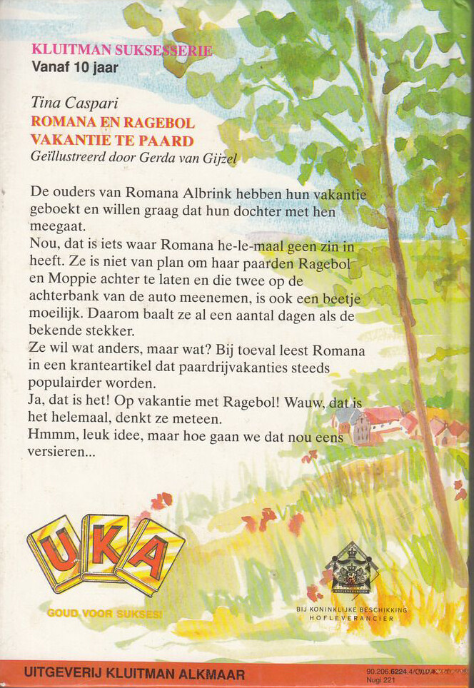 Vakantie te paard / Romana en Ragebol / 4 achterkant