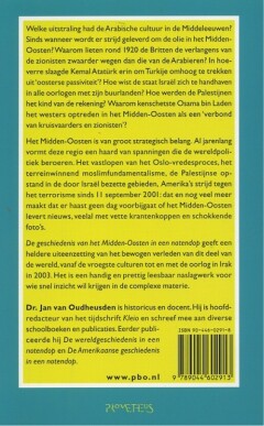 De geschiedenis van het Midden-Oosten in een notendop achterkant