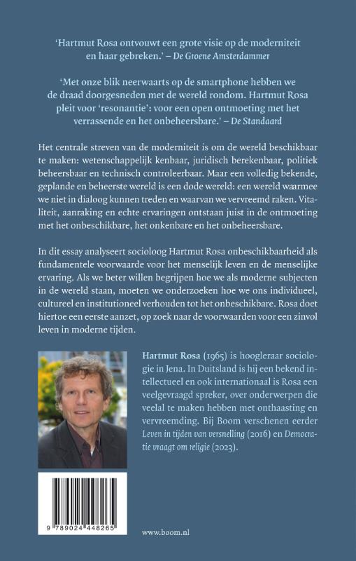 Onbeschikbaarheid achterkant