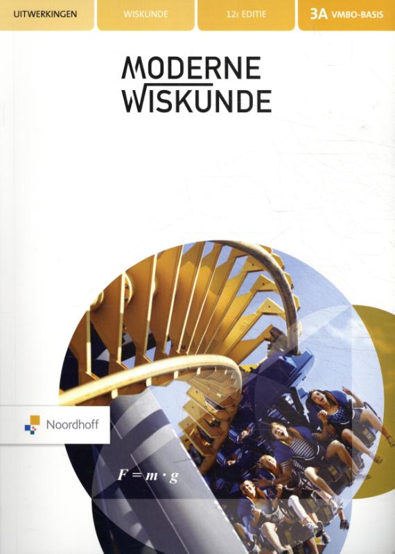 Moderne Wiskunde vmbo-b 3a uitwerkingenboek