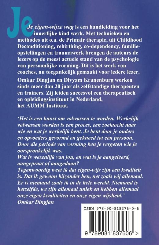 Je eigen-wijze weg achterkant