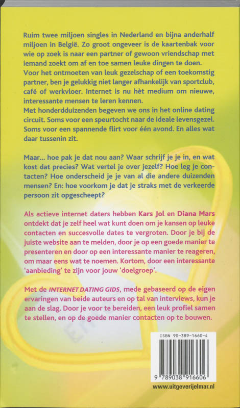 Internet dating gids achterkant
