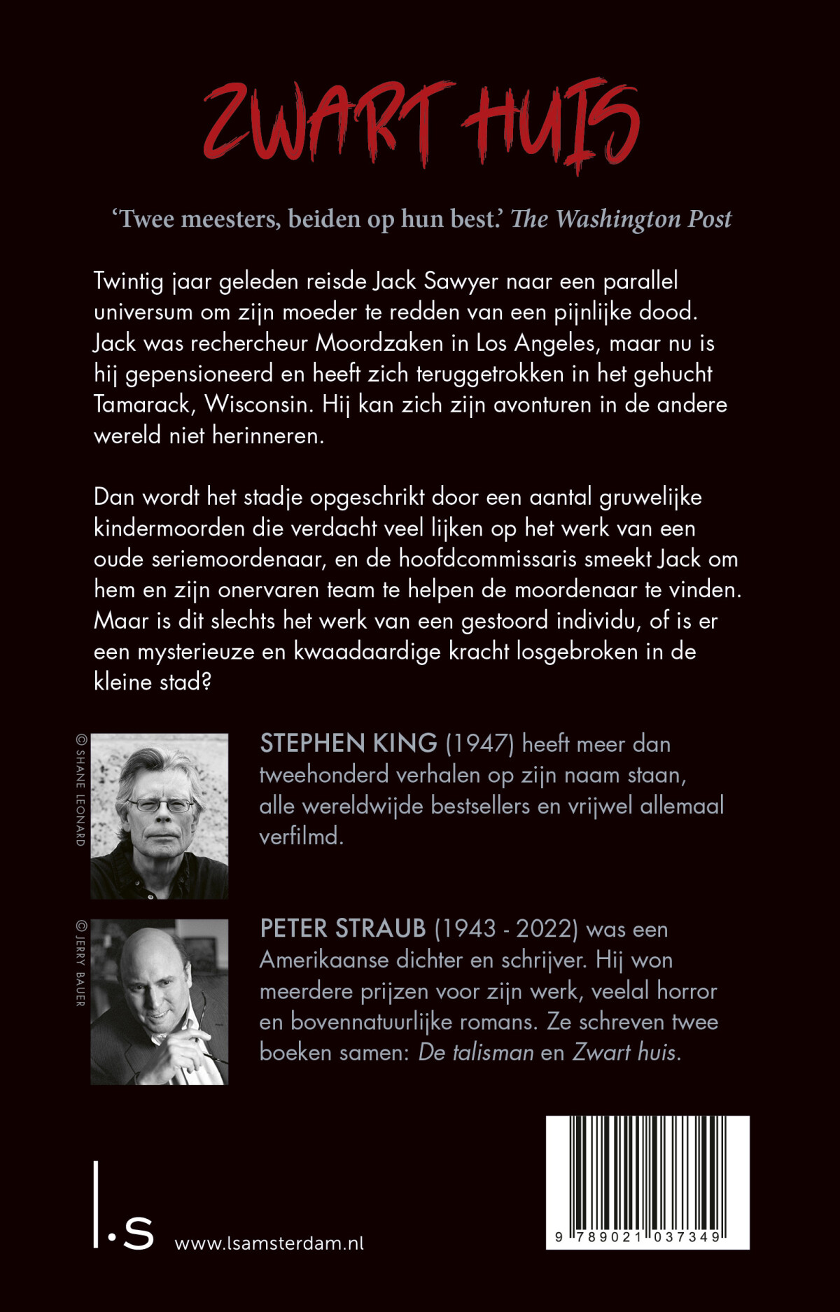 Zwart Huis Zwart Huis achterkant