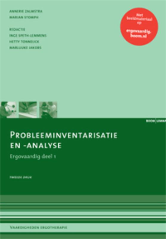 boekenbalie_9789059318069_cover Probleeminventarisatie en -analyse / Ergovaardig deel 1 / Vaardigheden ergotherapie / 1