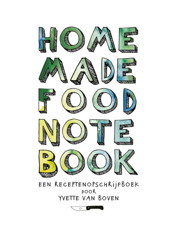 Home made food note book