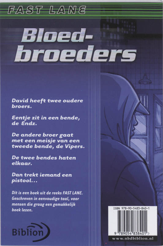 Bloed-broeders / Fast Lane achterkant