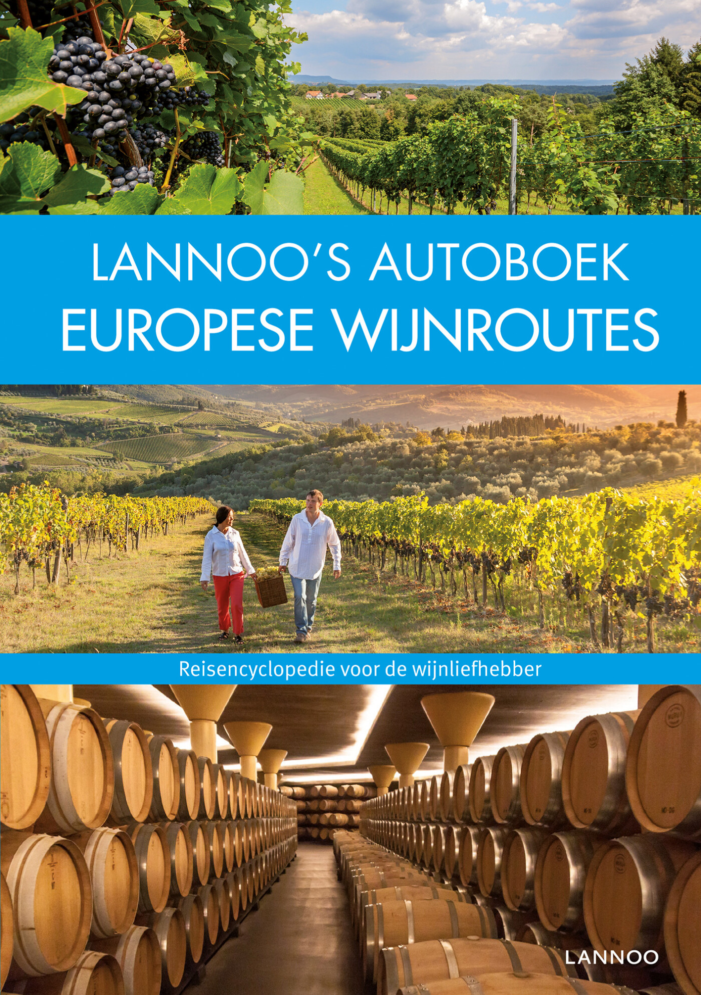Lannoo's Autoboek  - Europese wijnroutes
