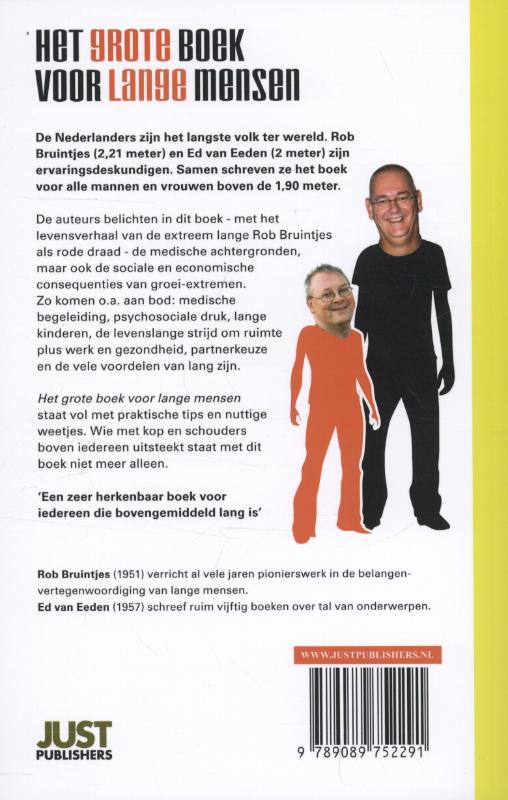 Het grote boek voor lange mensen achterkant