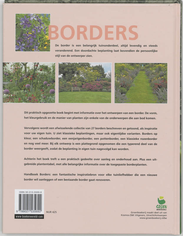 Handboek Borders achterkant