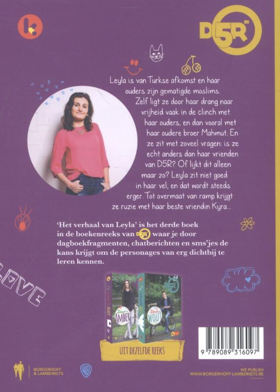 Het verhaal van Leyla / D5R Het verhaal van Leyla / D5R achterkant