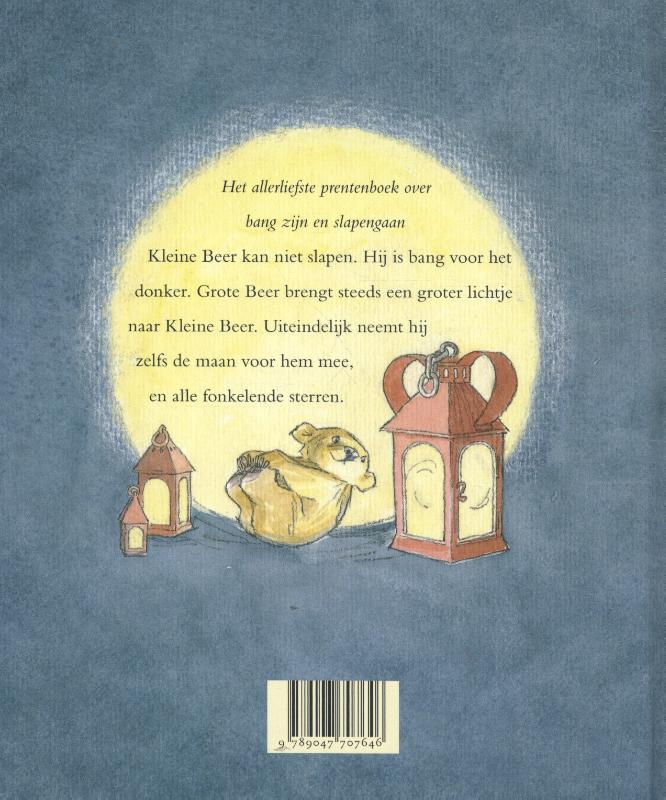 Welterusten, Kleine Beer Welterusten, Kleine Beer achterkant