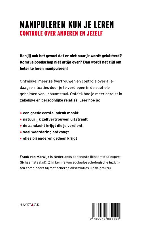 Manipuleren kun je leren Manipuleren kun je leren achterkant