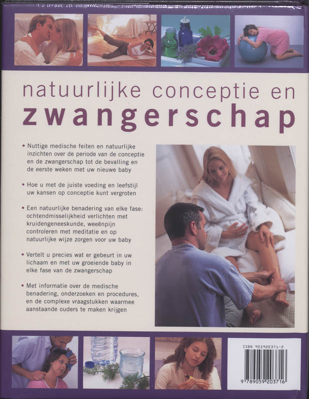 Natuurlijke Conceptie En Zwangerschap Natuurlijke Conceptie En Zwangerschap achterkant