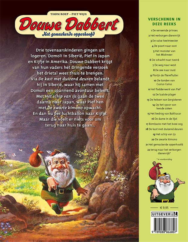 Het gemaskerde opperhoofd / Douwe Dabbert / 21 achterkant