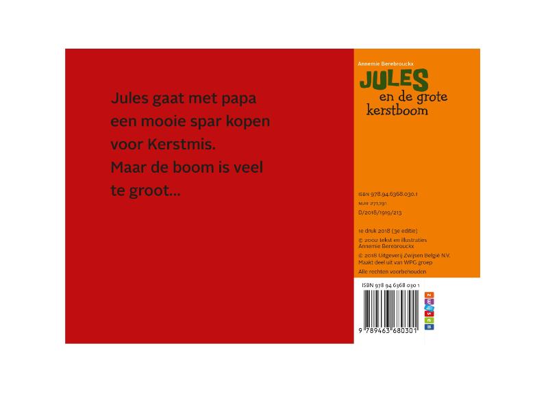 Jules en de grote kerstboom / Jules kartonboekje / 10 achterkant