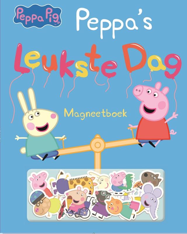 Peppa Pig  -   Leukste dag magneetboek