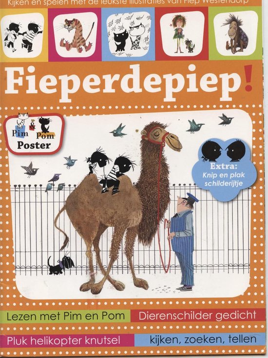 Fieperdepiep - nr 4 - Tijdschrioft voor Peuters en Kleuters door Fiep westendorp