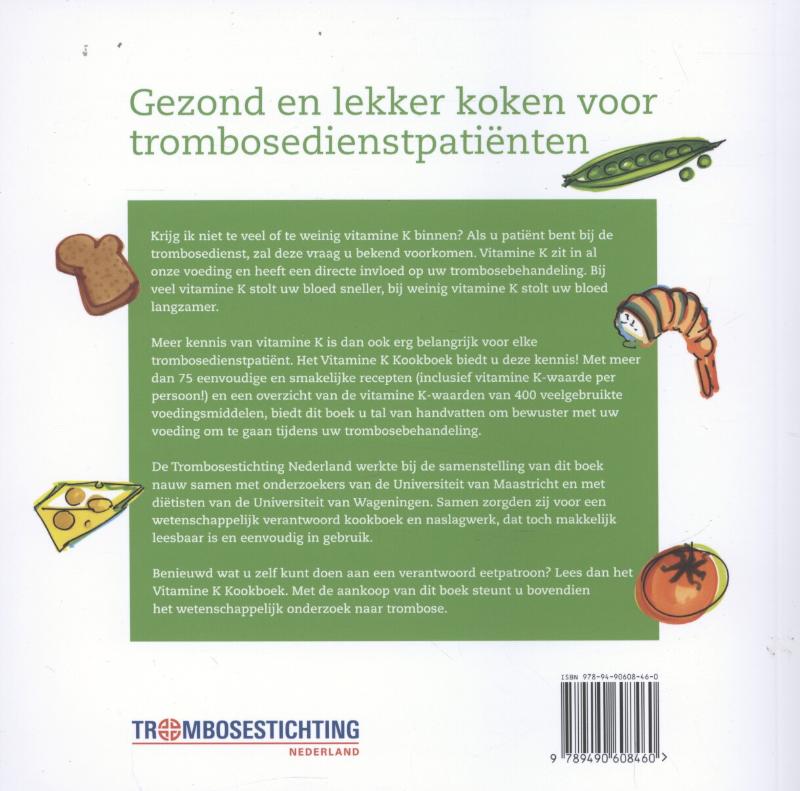 Het grote vitamine k kookboek Het grote vitamine k kookboek achterkant