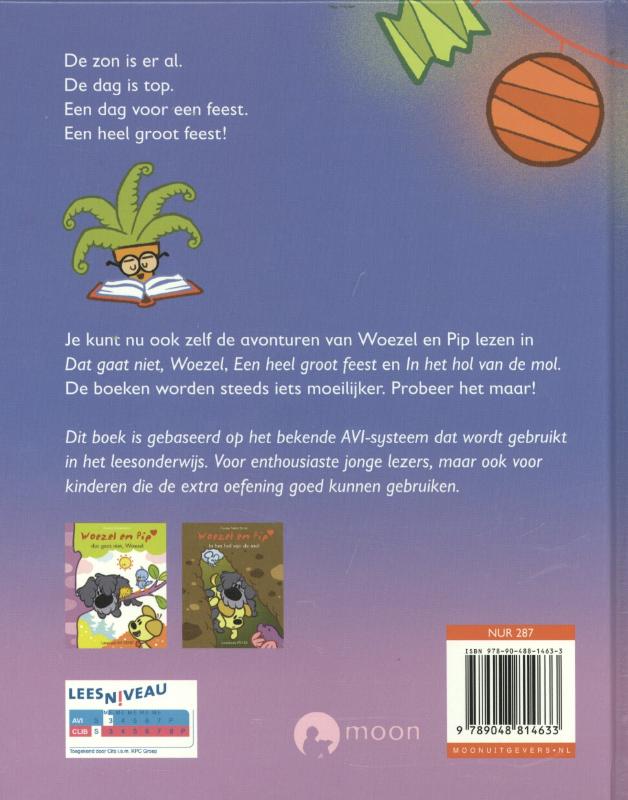 Een heel groot feest / Woezel & Pip Een heel groot feest / Woezel & Pip achterkant