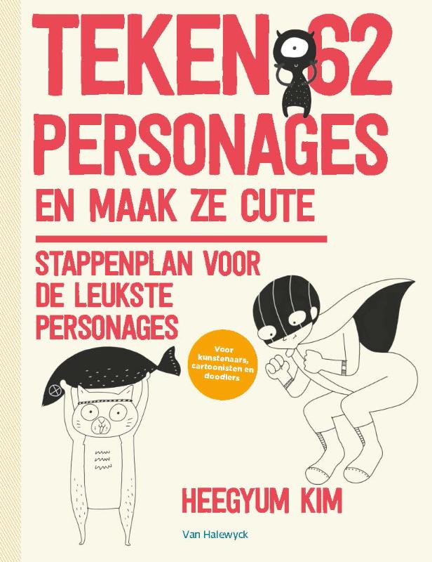 Teken 62 personages en maak ze cute