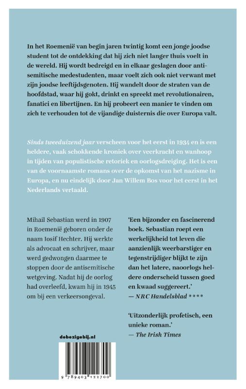 Sinds tweeduizend jaar achterkant