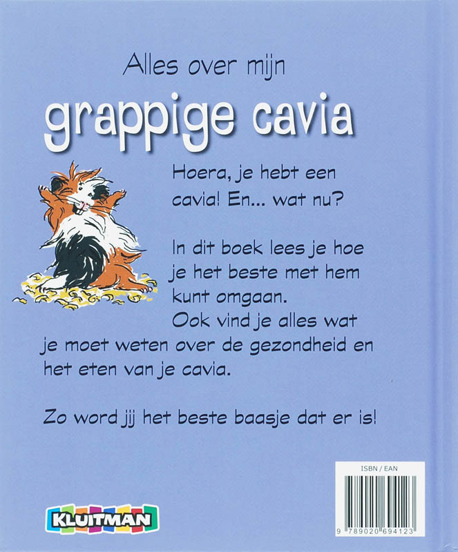 Grappige Cavia achterkant