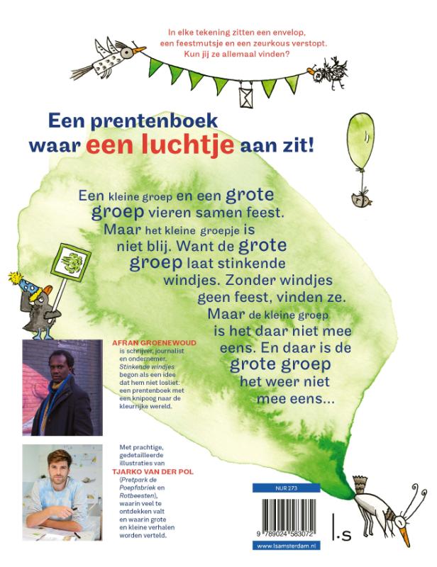 Stinkende windjes achterkant