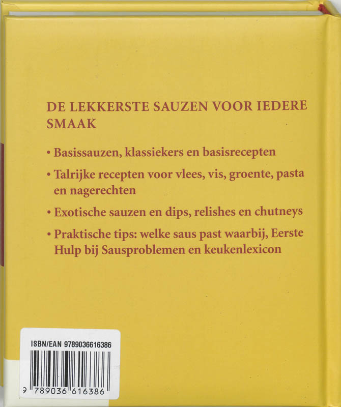 Dumonts Kleine Sauzen En Dips Lexicon achterkant