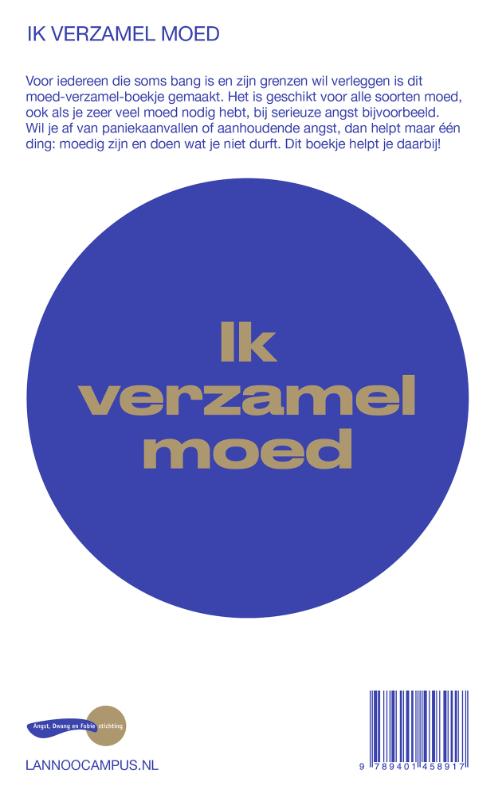 Ik verzamel moed achterkant