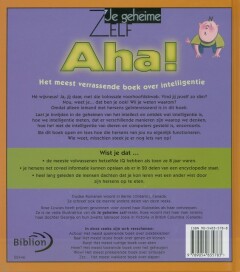 Aha! / Je geheime zelf achterkant