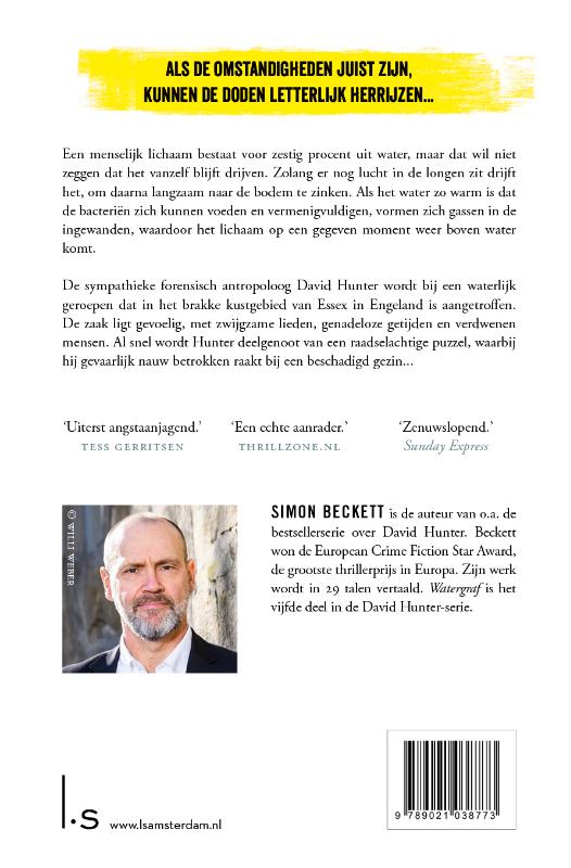 Watergraf / David Hunter / 5 achterkant