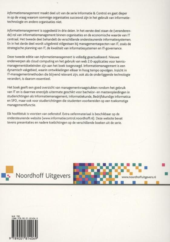 Informatie & Control - Informatiemanagement achterkant