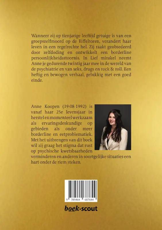 Lief mirakel achterkant