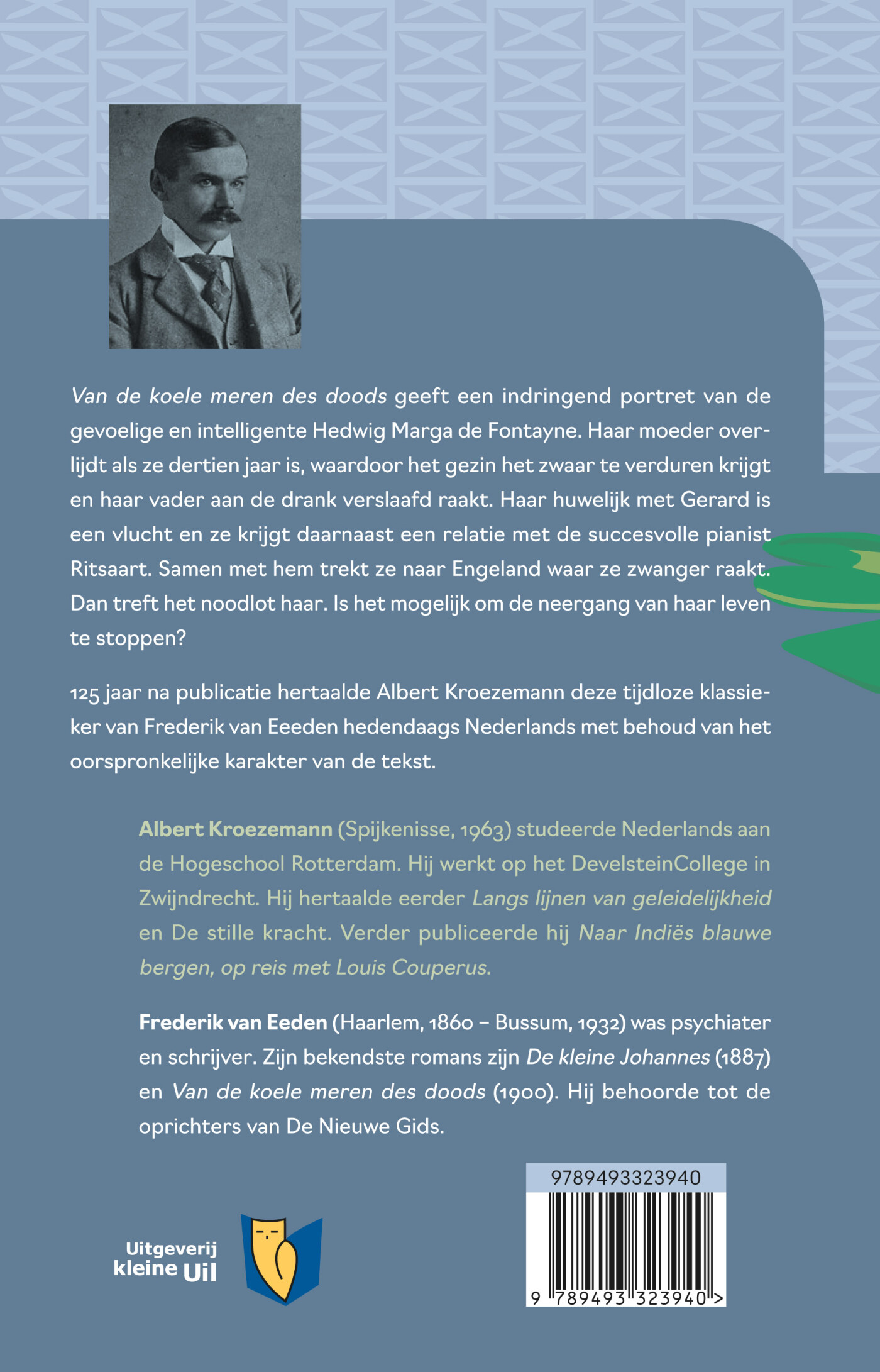 Van de koele meren des doods achterkant