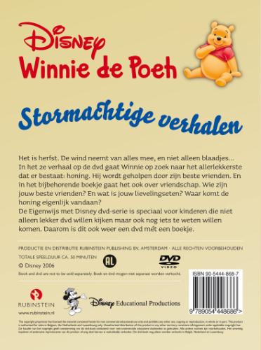 Disney's Winnie De Poeh Boek En Dvd achterkant