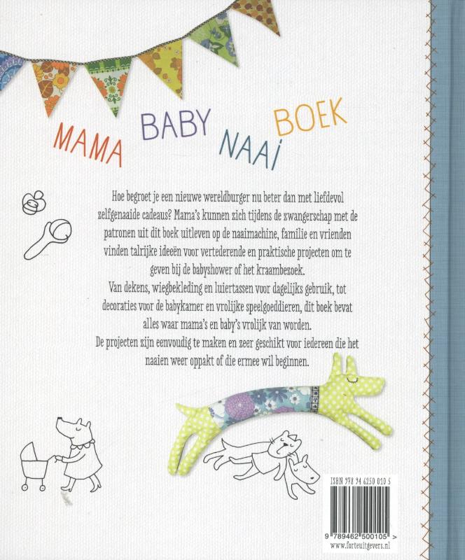 Mama baby naaiboek achterkant