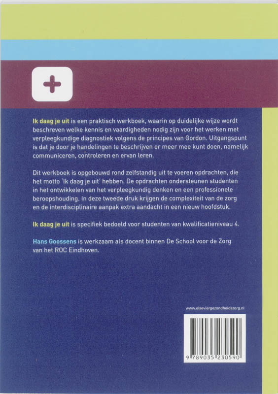 Ik daag je uit Ik daag je uit achterkant