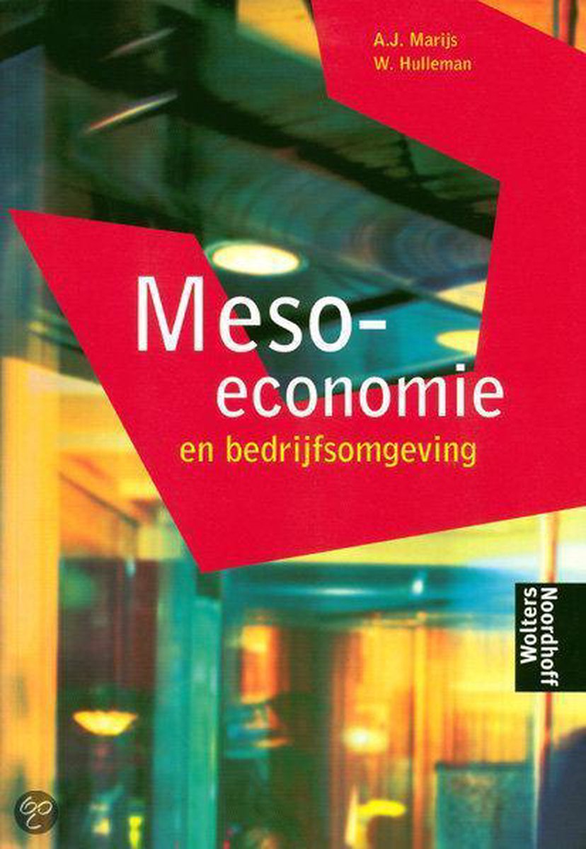 Meso-economie en bedrijfsomgeving