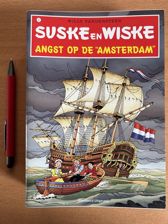 Suske en Wiske 08 Angst op de Amsterdam a-5 uitgave