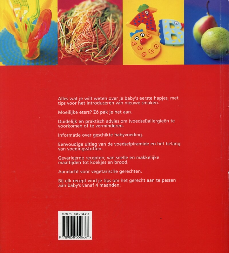 Goed eten voor je kind / Ouders van nu achterkant